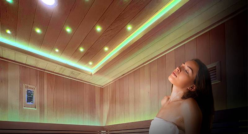 Eclairage plafond ciel étoilé et radio / bluetooth